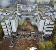 Как сносят Ховринскую больницу: фотогалерея - «Статьи о недвижимости»