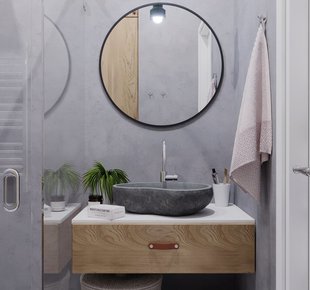 Как обновить интерьер ванной комнаты без капитального ремонта - «Статьи о недвижимости»