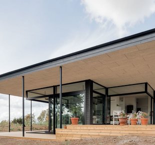 Одноэтажная дача 100 м с прозрачными стенами - «Статьи о недвижимости»