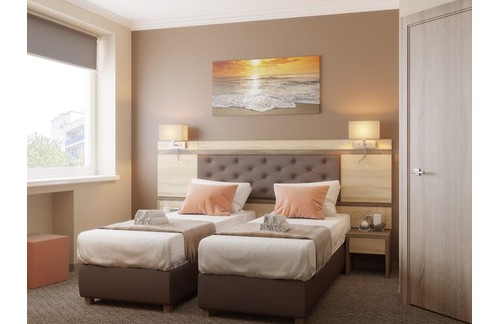 Бокс спринг с изголовьем. Ткани для обивки Box Springs подбираются под общий интерьер - «Мебель, интерьер»